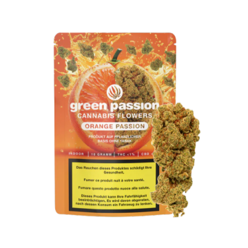 Orange Passion - CBD Blüten Indoor