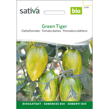 Green Tiger – Datteltomate Bio