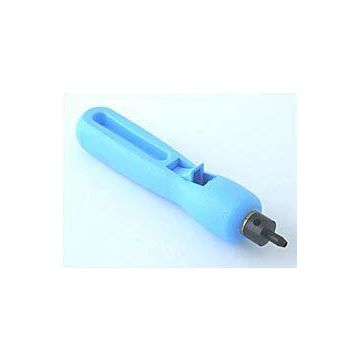 Handlochstempel, blau