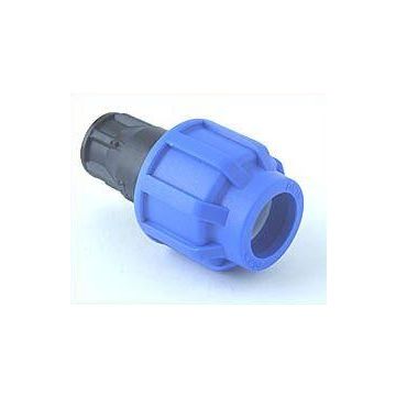 Endstopfen für 25 mm PE-Rohr, verschraubt