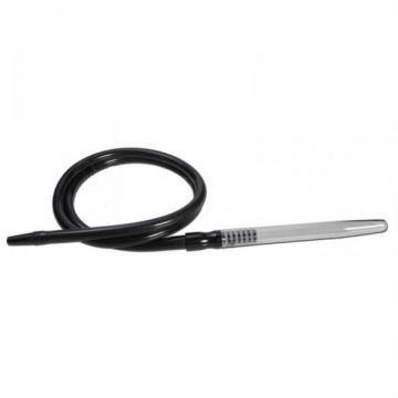 Shishaschlauch Glasmundstück 240mm - schwarz