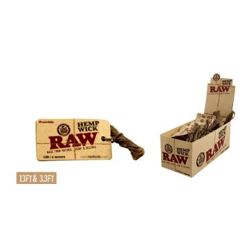 Natural Unbleached Hemp & Beeswax Hemp Wick 1 m