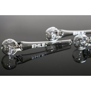 Ölpfeife aus Glas, 130mm