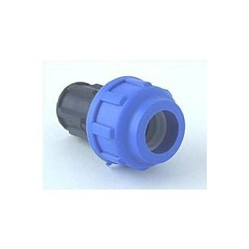 Endstopfen für 16 mm PE-Rohr, verschraubt