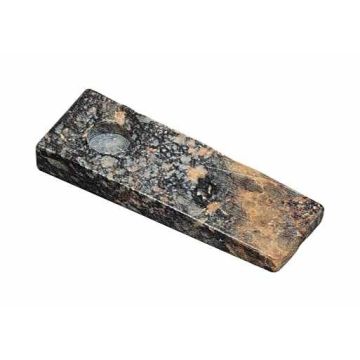 Pfeife aus Stein - klein, eckig