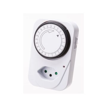 Zeitschaltuhr 24h CH-Stecker 15min
