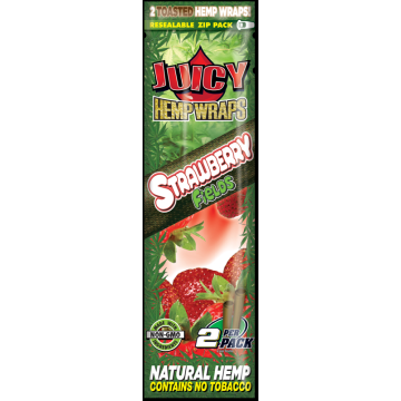 Juicy Hemp Wraps - Strawberry Fields