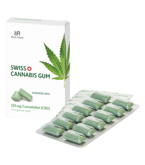 Swiss Cannabis Gum, 120 mg CBD
