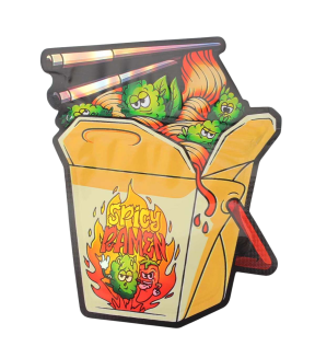 Mylar Grip Bags SPICYRAMEN - 90&times;113mm, 100 Stk.