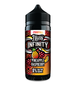 Doozy Vape Infinity Pod Fill Pineapple Raspberry - 100ml