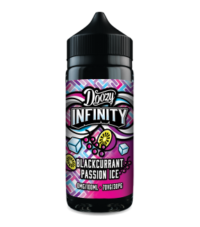 Doozy Vape Infinity Pod Fill Blackcurrant Passion Ice - 100ml