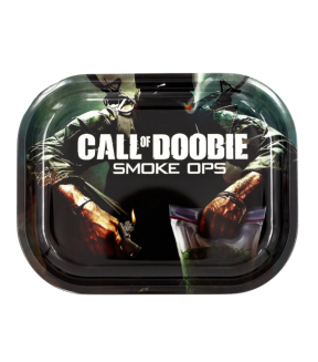 V-Syndicate Rolling Tray Small &ndash; Call of Doobie - 14 x 18cm